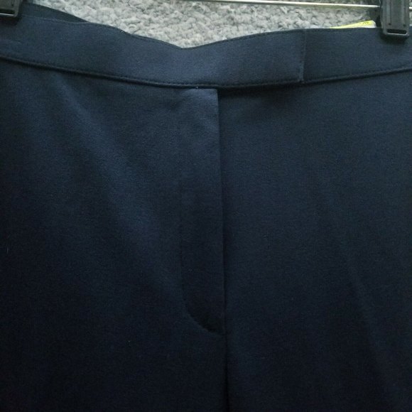 Sag Harbor NWT Women's 4P Stretch Navy Blue Slimming Pants 29.25" 28.75" 9.75" - Picture 3 of 10